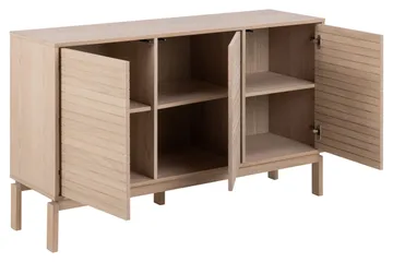 Sakie Skänk 135,4 cm - Vit - Förvaring - Förvaringsmöbler - Sideboard & skänk