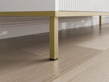 Salmor Skänk 135x42 cm - Vit - Förvaring - Förvaringsmöbler - Sideboard & skänk