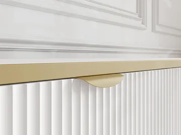 Salmor Skänk 91x42 cm - Vit - Förvaring - Förvaringsmöbler - Sideboard & skänk