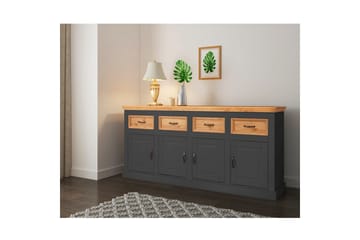 Selma Skänk 190 cm - Grå - Förvaring - Förvaringsmöbler - Sideboard & skänk