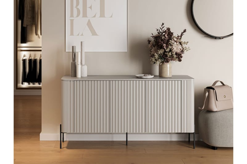 Sherie Skänk 150x40 cm - Vit - Förvaring - Förvaringsmöbler - Sideboard & skänk