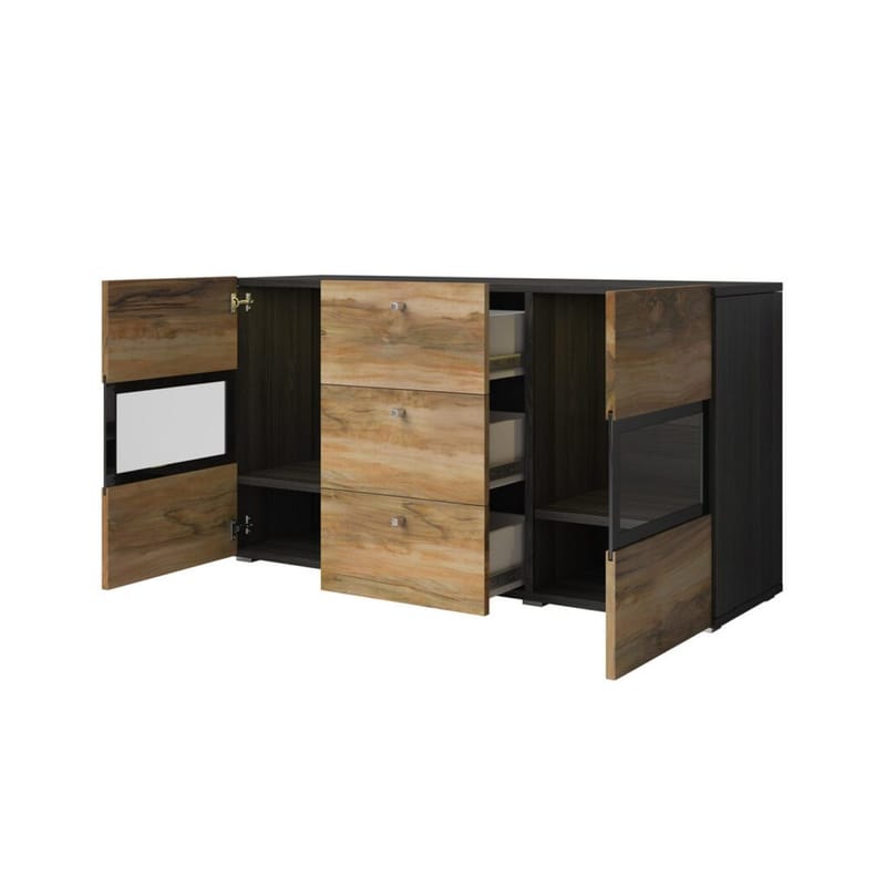 Sideboard Baros 2 Dörrar med 3 Lådor - Touchwood - Förvaring - Förvaringsmöbler - Sideboard & skänk