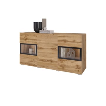 Sideboard Baros 2 Dörrar med 3 Lådor - Wotan Ek - Förvaring - Förvaringsmöbler - Sideboard & skänk