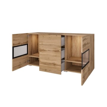 Sideboard Baros 2 Dörrar med 3 Lådor - Wotan Ek - Förvaring - Förvaringsmöbler - Sideboard & skänk