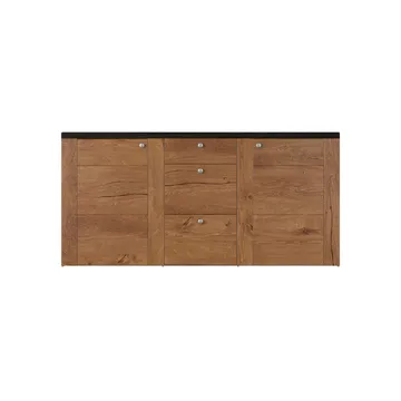 Sideboard Larona 2 Dörrar med 3 Lådor - Lefkas Ek - Förvaring - Förvaringsmöbler - Sideboard & skänk