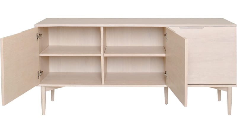 Sideboard Nordal 3 Dörrar - Brunlackad ekfaner - Förvaring - Förvaringsmöbler - Sideboard & skänk
