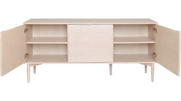 Sideboard Nordal 3 Dörrar - Brunlackad ekfaner - Förvaring - Förvaringsmöbler - Sideboard & skänk