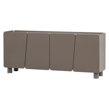 Sideboard Root 200 cm - Tryffelbrun - Förvaring - Förvaringsmöbler - Sideboard & skänk