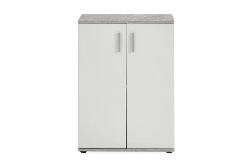 Albi Skänk 60 cm, Grå/Vit