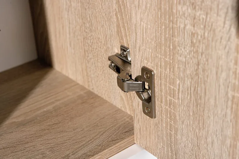 Aragon Skänk 115 cm - Vit/Ljus Ek - Förvaring - Förvaringsmöbler - Sideboard & skänk