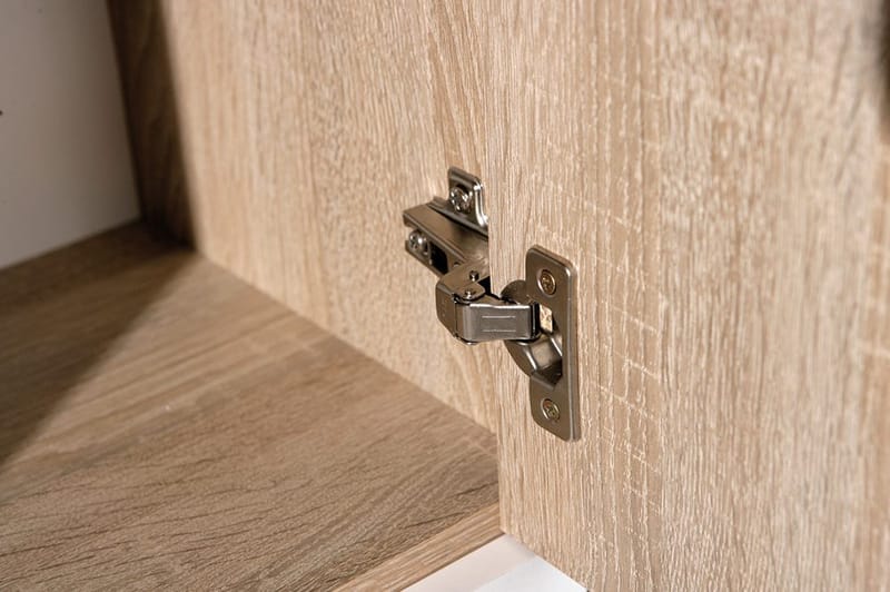 Aragon Skänk 115 cm - Vit/Ljus Ek - Förvaring - Förvaringsmöbler - Sideboard & skänk