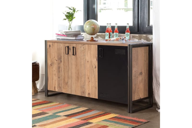 Avlastningsbord Masako - Trä|Svart - Förvaring - Förvaringsmöbler - Sideboard & skänk