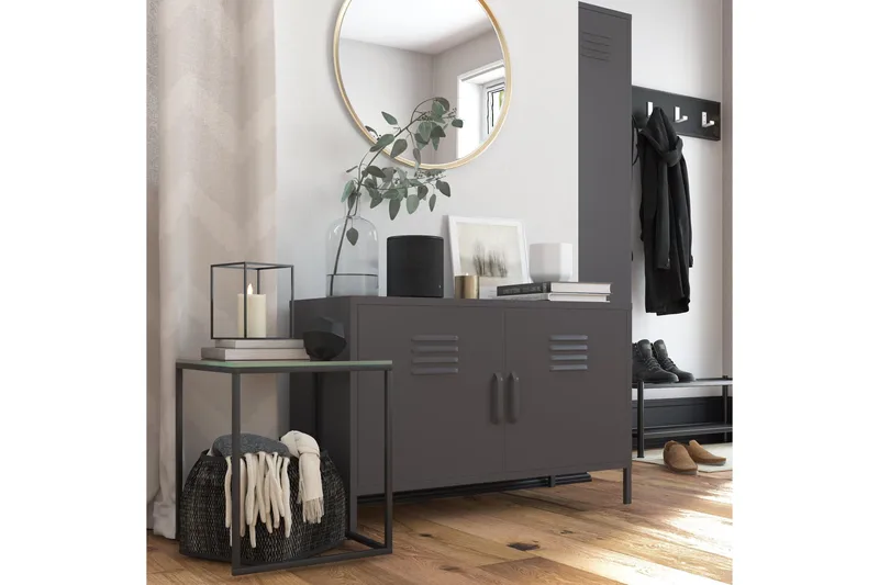 Bradford Skänk 100x40 cm Grå - Dorel Home - Förvaring - Förvaringsmöbler - Sideboard & skänk