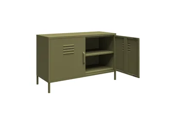 Bradford Skänk 100x40 cm Grön - Dorel Home - Förvaring - Förvaringsmöbler - Sideboard & skänk