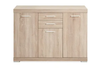 Bristol Skänk 120 cm Låg - Ljus Ek - Förvaring - Förvaringsmöbler - Sideboard & skänk