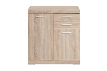 Bristol Skänk 80 cm 2 Luckor 2 Lådor - Ljus Ek - Förvaring - Förvaringsmöbler - Sideboard & skänk