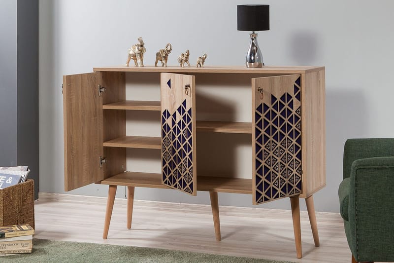 Brokind Skänk 120 cm - Brun - Förvaring - Förvaringsmöbler - Sideboard & skänk