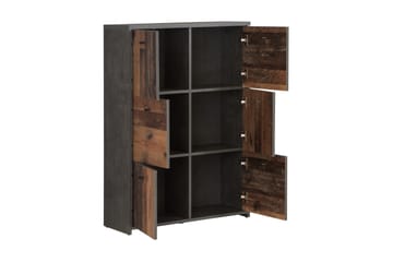 Broxton Sidobord 77 cm - Grå/Brun - Möbler - Bord & matgrupp - Avlastningsbord & sidobord - Lampbord & sidobord