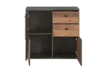 Broxton Sidobord 77 cm - Grå/Brun - Möbler - Bord & matgrupp - Avlastningsbord & sidobord - Lampbord & sidobord