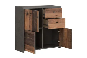 Broxton Sidobord 77 cm - Grå/Brun - Möbler - Bord & matgrupp - Avlastningsbord & sidobord - Lampbord & sidobord