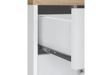 Bryanne Skänk 120 cm - Vit/Brun - Förvaring - Förvaringsmöbler - Sideboard & skänk