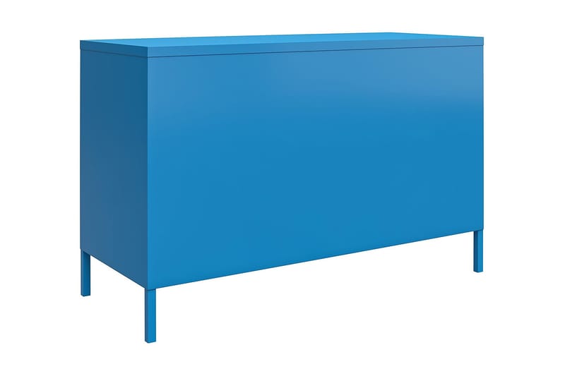 Cache Skänk 100x40 cm 2 Dörrar Blå - Novogratz - Förvaring - Förvaringsmöbler - Sideboard & skänk