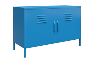 Cache Skänk 100x40 cm 2 Dörrar Blå - Novogratz - Förvaring - Förvaringsmöbler - Sideboard & skänk