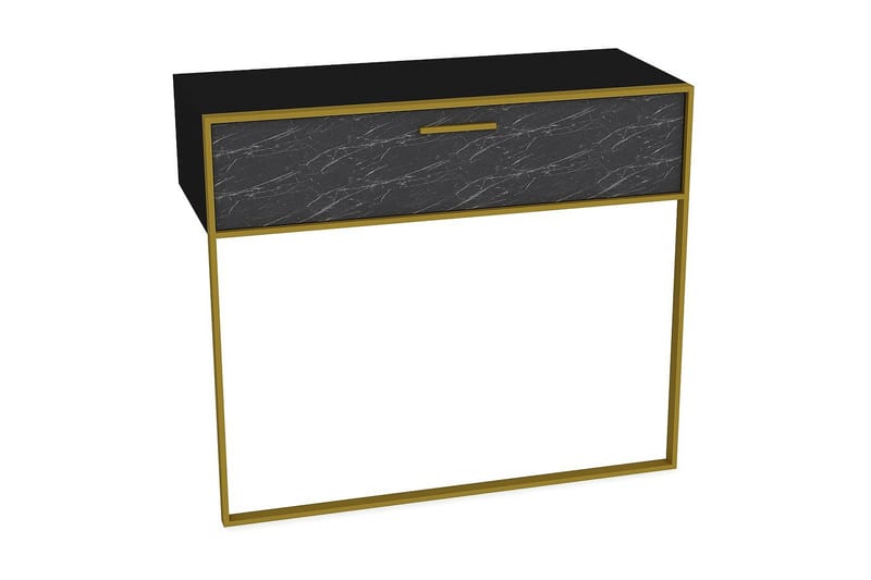 Cofield Sideboard 90 cm, Guld|Svart