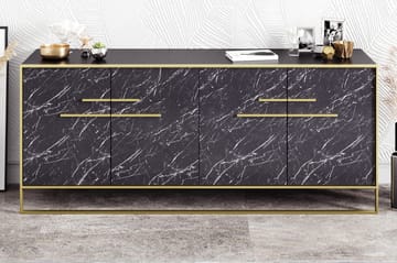 Cofield Sidobord 180 cm - Guld|Svart - Förvaring - Förvaringsmöbler - Sideboard & skänk