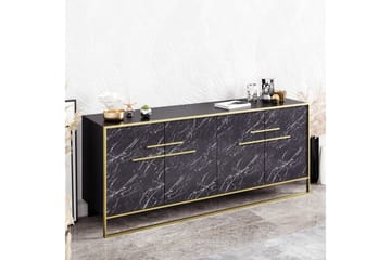 Cofield Sidobord 180 cm - Guld|Svart - Förvaring - Förvaringsmöbler - Sideboard & skänk