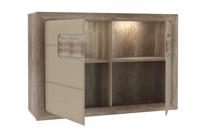 Corlius Sideboard 44x134 cm - Beige/Brun - Förvaring - Förvaringsmöbler - Sideboard & skänk