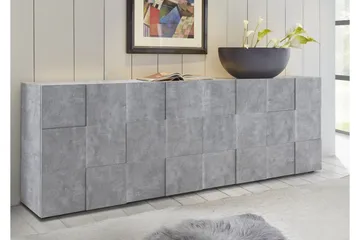 Dama Sideboard 241x42 cm - Grå - Förvaring - Förvaringsmöbler - Sideboard & skänk