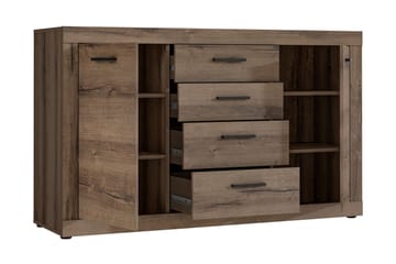 Elhovo Sideboard 41x143 cm - Brun - Förvaring - Förvaringsmöbler - Sideboard & skänk