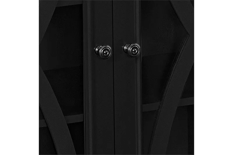 Ellington Skåp 80x38 cm Svart - Dorel Home - Förvaring - Förvaringsmöbler - Sideboard & skänk