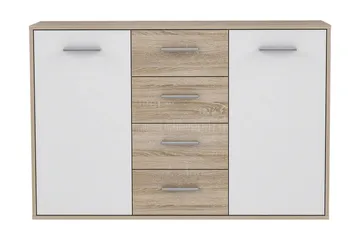 Haba Skänk 34x123 cm - Brun/Vit - Förvaring - Förvaringsmöbler - Sideboard & skänk