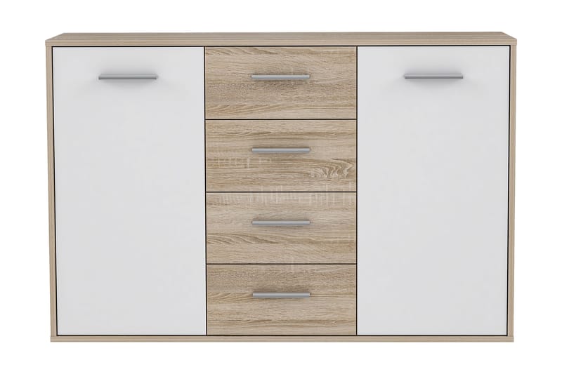 Haba Skänk 34x123 cm - Brun/Vit - Förvaring - Förvaringsmöbler - Sideboard & skänk