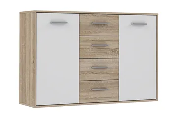 Haba Sk änk 34x123 cm - Brun/Vit - Förvaring - Förvaringsmöbler - Sideboard & skänk