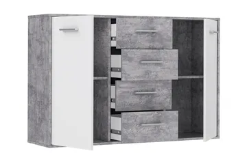 Haba Skänk 34x123 cm - Grå - Förvaring - Förvaringsmöbler - Sideboard & skänk