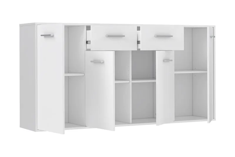 Haba Skänk 34x162 cm - Vit - Förvaring - Förvaringsmöbler - Sideboard & skänk