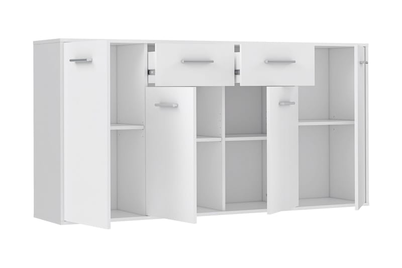 Haba Skänk 34x162 cm - Vit - Förvaring - Förvaringsmöbler - Sideboard & skänk