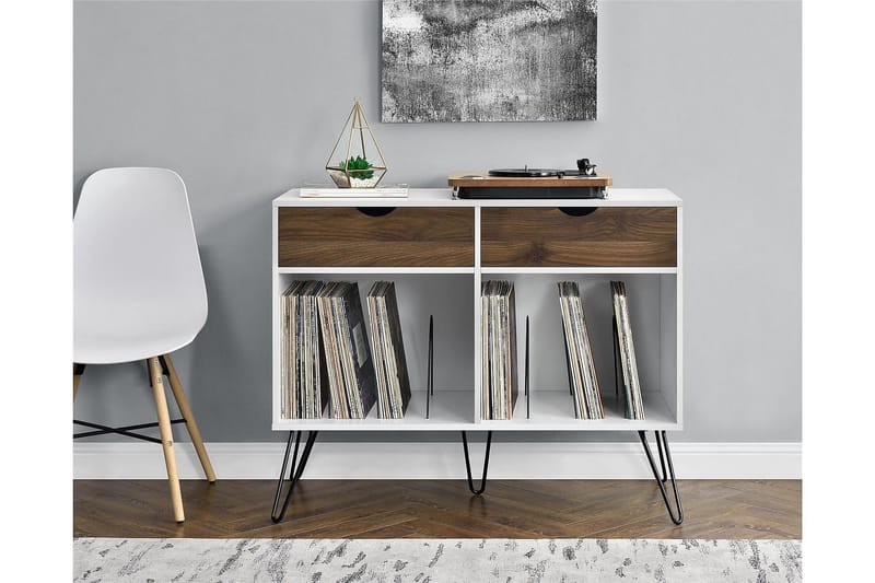Harmony Förvaringsställ 101x46 cm Vit - Novogratz - Förvaring - Förvaringsmöbler - Sideboard & skänk