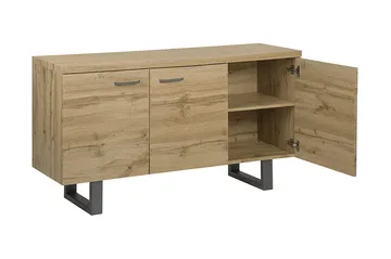 Harvley Skänk med 3 Dörrar - Trä/Natur - Förvaring - Förvaringsmöbler - Sideboard & skänk