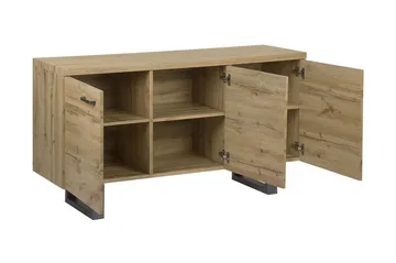Harvley Skänk med 3 Dörrar - Trä/Natur - Förvaring - Förvaringsmöbler - Sideboard & skänk