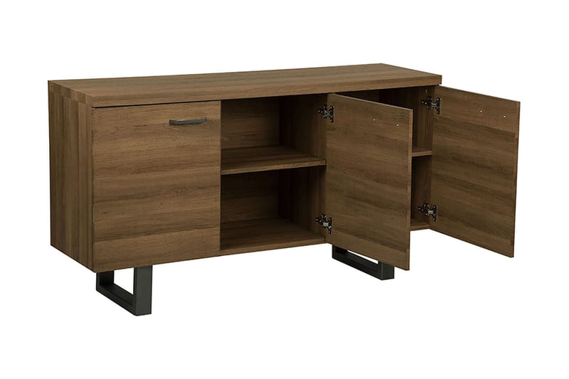 Harvley Skänk med 3 Dörrar - Trä/Natur - Förvaring - Förvaringsmöbler - Sideboard & skänk