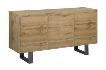 Harvley Skänk med 3 Dörrar - Trä/Natur - Förvaring - Förvaringsmöbler - Sideboard & skänk