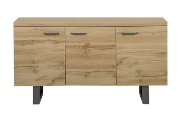 Harvley Skänk med 3 Dörrar - Trä/Natur - Förvaring - Förvaringsmöbler - Sideboard & skänk