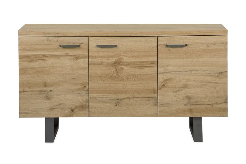 Harvley Skänk med 3 Dörrar - Trä/Natur - Förvaring - Förvaringsmöbler - Sideboard & skänk