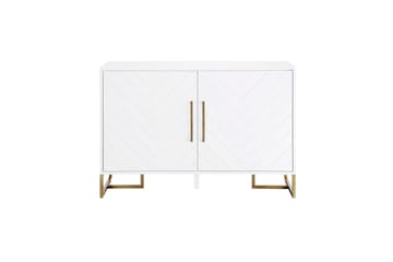 Herringbone Sideboard 122x48 cm Vit - CosmoLiving - Förvaring - Förvaringsmöbler - Sideboard & skänk