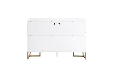 Herringbone Sideboard 122x48 cm Vit - CosmoLiving - Förvaring - Förvaringsmöbler - Sideboard & skänk