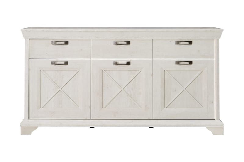 Highboard Hareholme 178 cm - Vit - Sideboard & skänk